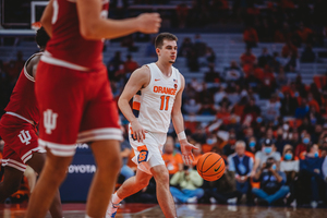Joe Girard III shot 3-for-13 from the field in Syracuse's third-worst shooting performance of the season.