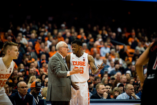 Howard and Boeheim have clashed several times over the past two seasons, and Howard expressed concern over a play on Wednesday night. 