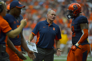 Scott Shafer has Syracuse at 3-3 after a 3-0 start. Our beat writers grade the Orange at the midway point of the season.