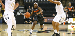 Alexis Peterson scored 16 points in Syracuse's 57-51 upset of No. 16 Miami. Cornelia Fondren was the only other SU player to score in double digits. 