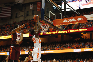 Tyler Roberson could be one of Syracuse's x-factors when the Orange play Pittsburgh in the first round of the ACC tournament. 