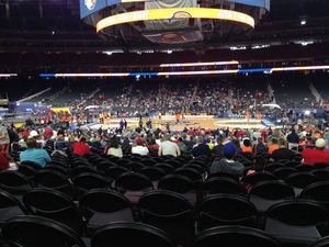 Syracuse practiced for 50 minutes at NRG Stadium on Friday afternoon, and a number of fans came out to watch.