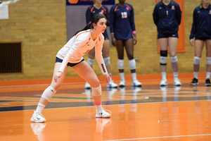 Syracuse's 11-spot in the first set was its second-lowest mark in a set this season.