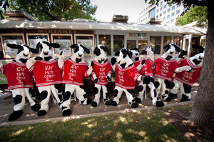 Chick-fil-a is opening a new location in Cicero. Although they are a fast-food chain, they have some healthier options including the egg white grill and grilled chicken nuggets.