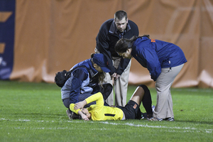 Syracuse goalkeeper Lysianne Proulx sustained a season-ending injury as part of the Orange's tough season.