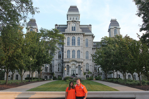 James Franco and Angie Pati were president and vice president of the 2017-18 academic year, respectively. 