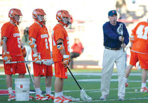 As a player, Kevin Donahue was a three-time All American. In 31 years of coaching, he was a part of nine national championship teams.