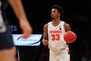 Elijah Hughes' team-leading 19 points weren't enough for Syracuse on Friday. 