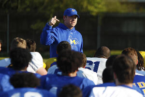 Sterlin Gilbert was the head coach at McNeese State during the 2019 season.