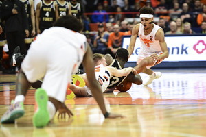 Syracuse blew a 16-point lead against Wake Forest, but still escaped with a victory after Brycen Goodine's game-winning basket.