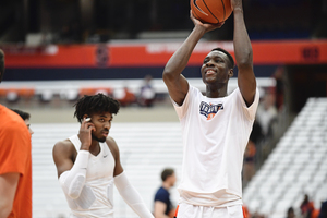 Center Bourama Sidibe is coming off his best performance of the season, a double-double with five steals and four blocks against Pitt.