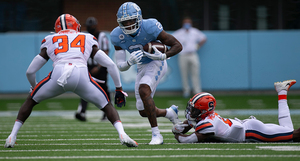 Syracuse defensive back Eric Coley (34) is on this week's depth chart, but it remains unclear if he'll suit up against Duke.