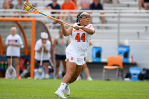 Emma Ward topped her career-high five goals against Boston College in the ACC Tournament with six on Saturday. 