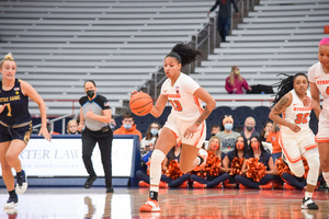 Chrislyn Carr and Christianna Carr entered the transfer portal after one season with the Orange. 