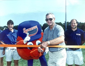 Jake Crouthamel oversaw a national title in men's basketball, eight national titles in men's lacrosse, 12 football bowl appearances and 22 overall Big East Conference championships.