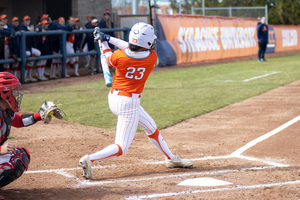 Aside from the trio of Madelyn Lopez, Madison Knight and Tessa Galipeau, Syracuse softball suffers from a lack of depth, resulting in the worst ACC offense.