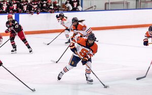 Syracuse was held 0-for-4 with a player advantage and surrendered a power play goal late in the second period in its 4-1 loss to BU.