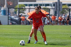 Syracuse surrendered three unanswered goals versus Boston College, leading to a 3-1 loss. SU ends the season winless in ACC play.