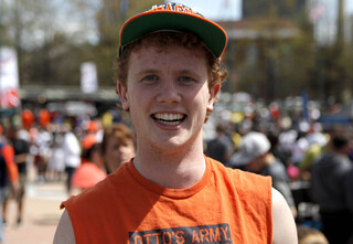 David Buzby is an undeclared freshman in the College of Arts and Sciences who traveled down to Atlanta for the game.

