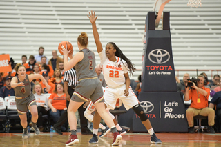 The Orange held Boston College to 30 first-half points. 