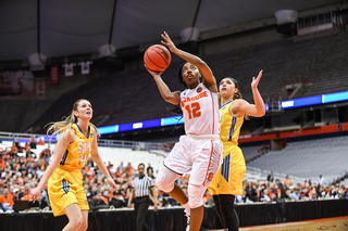 Kiara Lewis scored 13 points in 27 minutes.