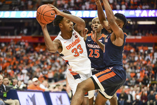 Syracuse's offense was often stagnant, leaving perimeter players like Hughes to create shots for themselves in isolation.